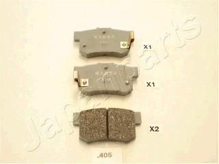 JAPANPARTS Колодки задние HONDA Accord 03-08/CRV II 02-06 (PP-405AF)