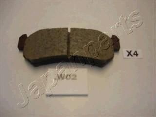 JAPANPARTS Колодки задние CHEVROLET Lacetti 04-> (PP-W02AF)