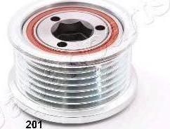 JapanParts RA-201 механизм свободного хода генератора на TOYOTA COROLLA Liftback (_E11_)