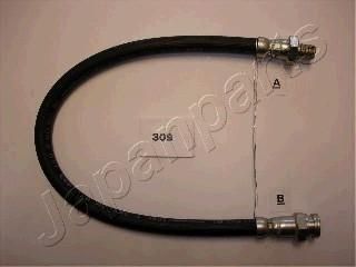 JapanParts TF-309 кронштейн, тормозный шланг на MAZDA 323 III (BF)