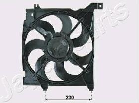 JapanParts VNT332003 вентилятор, охлаждение двигателя на KIA SPECTRA седан (LD)