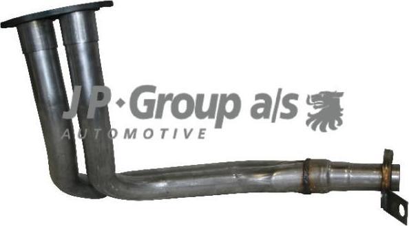 JP 1220200100 труба выхлопного газа на OPEL KADETT D (31_-34_, 41_-44_)