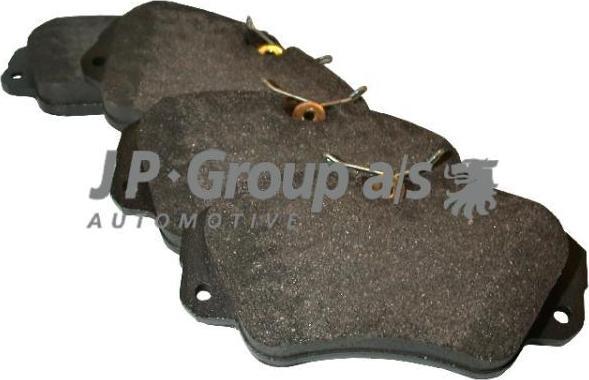 JP 1263600110 GROUP Колодки торм.пер. [BRAX; DK]