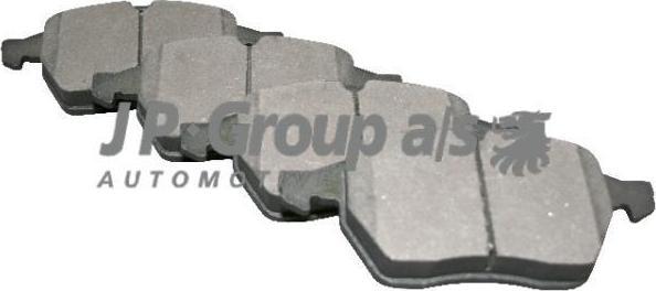 JP 1263601010 Колодки тормозные передние OPEL