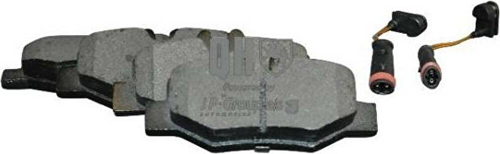 JP 1363701919 комплект тормозных колодок, дисковый тормоз на MERCEDES-BENZ VIANO (W639)