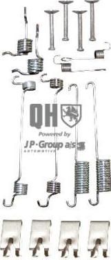 JP 1563950219 комплектующие, тормозная колодка на FORD KA (RB_)