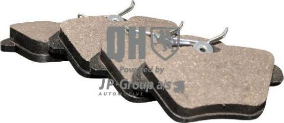 JP 3063700119 комплект тормозных колодок, дисковый тормоз на ALFA ROMEO 156 (932)