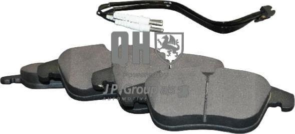 JP 3163600619 комплект тормозных колодок, дисковый тормоз на PEUGEOT 508 SW