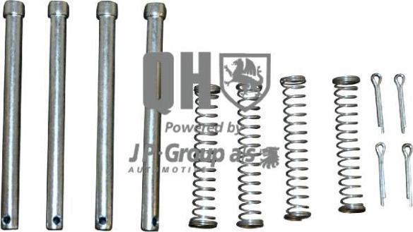 JP 3763650119 комплектующие, колодки дискового тормоза на LAND ROVER DEFENDER Station Wagon (LD)