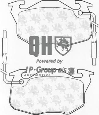 JP 4163600219 комплект тормозных колодок, дисковый тормоз на PEUGEOT 106 I (1A, 1C)