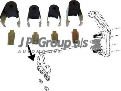 JP 8150450410 опора, стабилизатор на VW KAEFER