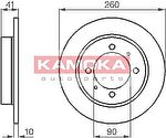 KAMOKA 1031772 тормозной диск на MITSUBISHI CARISMA седан (DA_)