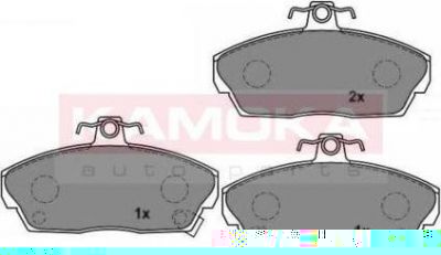 KAMOKA JQ1011226 комплект тормозных колодок, дисковый тормоз на HONDA CIVIC VI Fastback (MA, MB)
