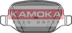 KAMOKA JQ1012698 КОМПЛЕКТ ТОРМОЗНЫХ КОЛОДОК, ДИСКОВЫЙ ТОРМОЗ