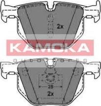KAMOKA JQ1013496 комплект тормозных колодок, дисковый тормоз на 5 (E60)