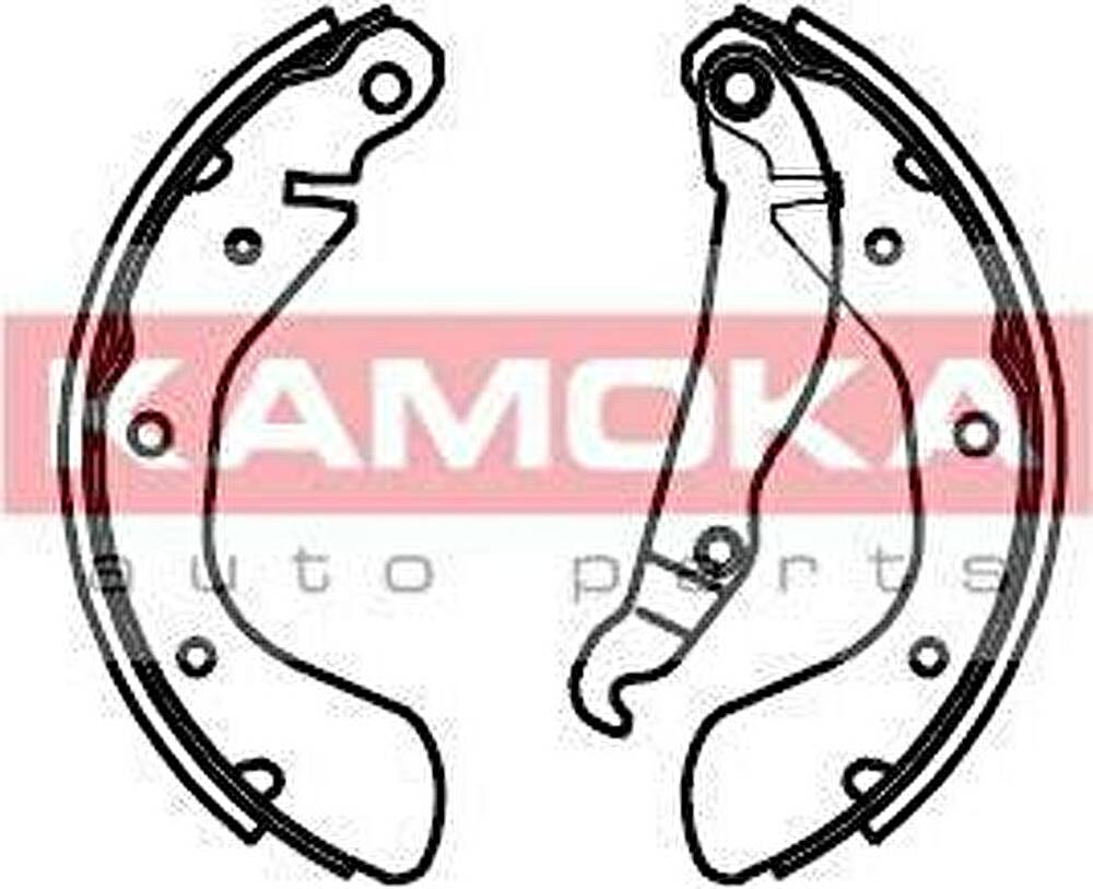 KAMOKA JQ202006 комплект тормозных колодок на OPEL ASTRA F Наклонная задняя часть (53_, 54_, 58_, 59_)