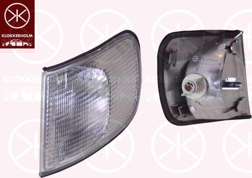 KLOKKERHOLM 00120362 фонарь указателя поворота на AUDI 100 (4A, C4)