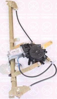 KLOKKERHOLM 00131901 подъемное устройство для окон на AUDI 100 (4A, C4)