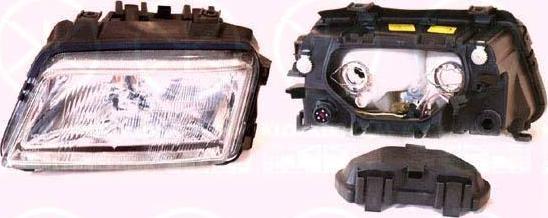 KLOKKERHOLM 00180141A1 основная фара на AUDI A4 Avant (8D5, B5)