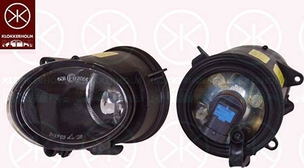 KLOKKERHOLM 00300283A1 противотуманная фара на AUDI TT (8J3)