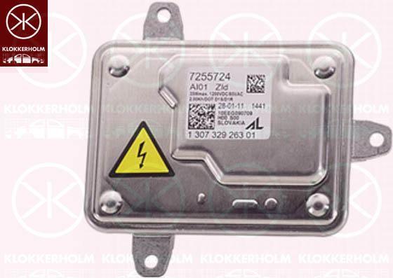 KLOKKERHOLM 00620075A1 предвключенный прибор, газоразрядная лампа на 3 купе (E92)