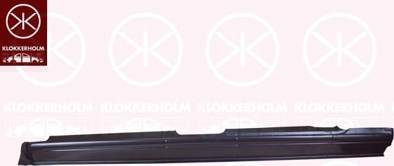 KLOKKERHOLM 0912012 порог прав. Chrysler Voyager/Caravan 95-01