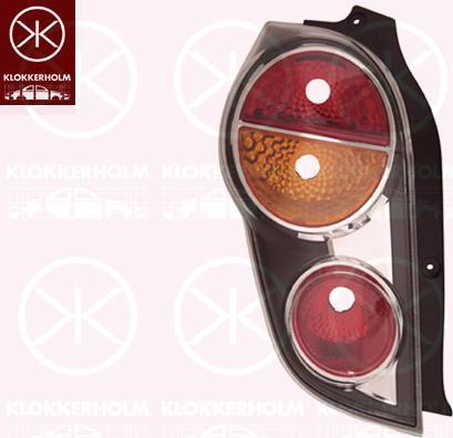 KLOKKERHOLM 11200711 задний фонарь на CHEVROLET SPARK (M300)
