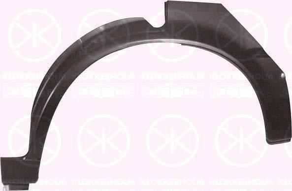 KLOKKERHOLM 1623582 боковина на NISSAN SUNNY I Traveller (B11)