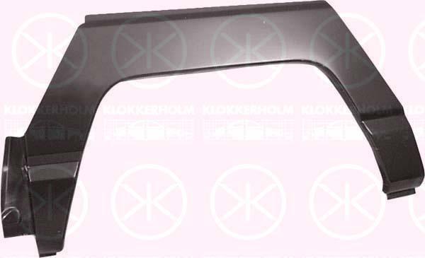 KLOKKERHOLM 1645591 боковина на NISSAN PATROL III/2 Hardtop (K260)