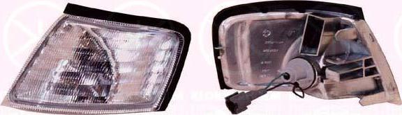 KLOKKERHOLM 16680362 фонарь указателя поворота на NISSAN PRIMERA Traveller (WP11)