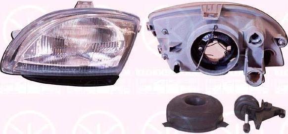 KLOKKERHOLM 20310123 основная фара на FIAT SEICENTO / 600 (187)