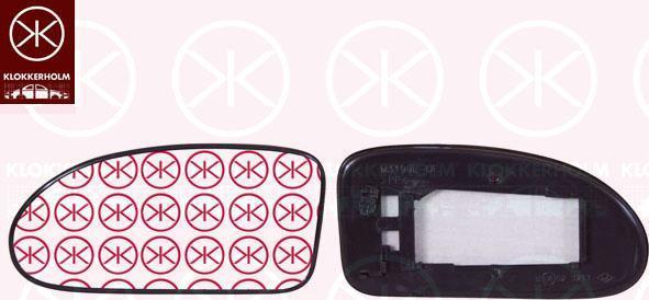 KLOKKERHOLM 25321061 зеркальное стекло, наружное зеркало на FORD FOCUS (DAW, DBW)