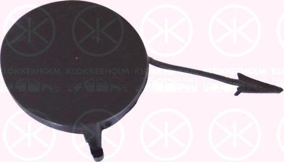 KLOKKERHOLM 2532965 заслонка, буксирный крюк на FORD FOCUS (DAW, DBW)