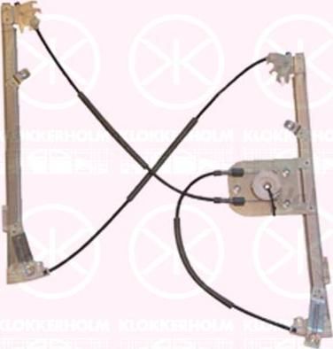 KLOKKERHOLM 25561802 подъемное устройство для окон на FORD MONDEO IV (BA7)