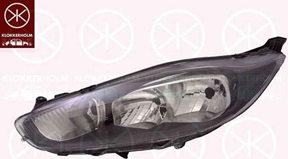 KLOKKERHOLM 25650147 основная фара на FORD FIESTA VI