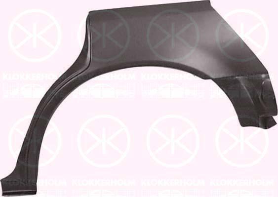KLOKKERHOLM 2921581 боковина на HONDA ACCORD IV (CB)