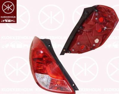 KLOKKERHOLM 31280713 задний фонарь на HYUNDAI i20 (PB, PBT)