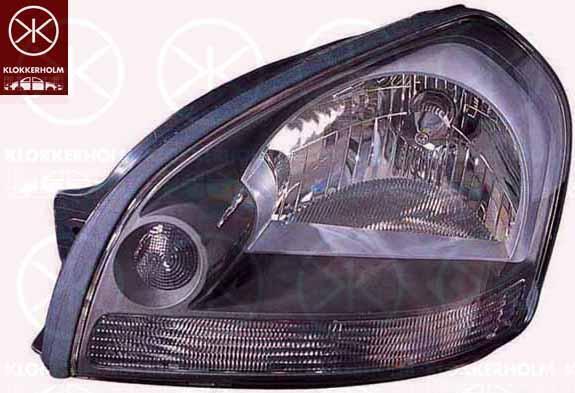 KLOKKERHOLM 31750141 основная фара на HYUNDAI TUCSON (JM)