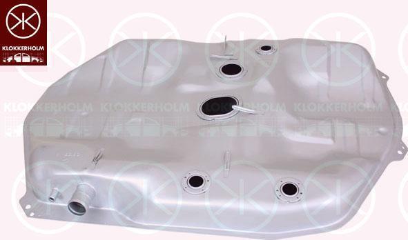 KLOKKERHOLM 3439008 топливный бак на MAZDA 626 IV Hatchback (GE)