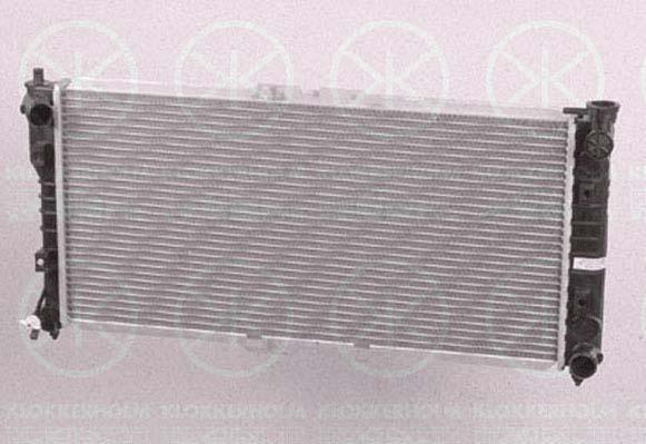 KLOKKERHOLM 3439302027 радиатор, охлаждение двигателя на MAZDA 626 V Station Wagon (GW)