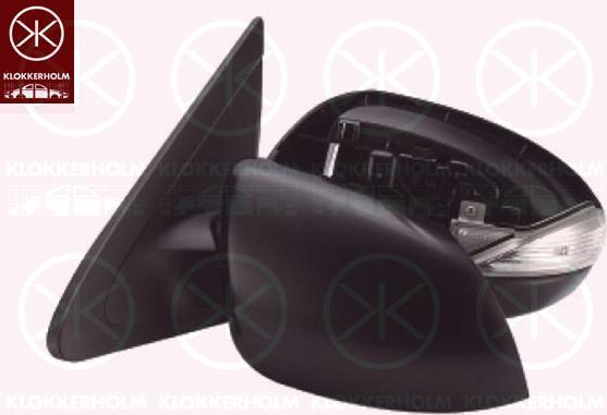 KLOKKERHOLM 34771041 наружное зеркало на MAZDA 3 седан (BL)