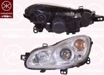 KLOKKERHOLM 35020128A1 основная фара на SMART FORTWO Cabrio (451)