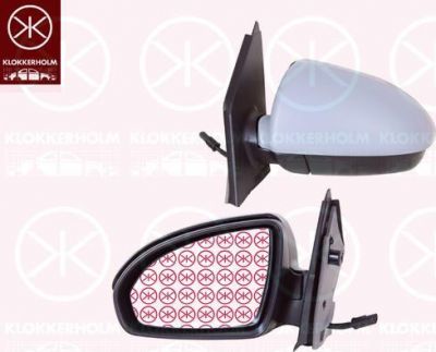 KLOKKERHOLM 35021046 наружное зеркало на SMART FORTWO Cabrio (451)