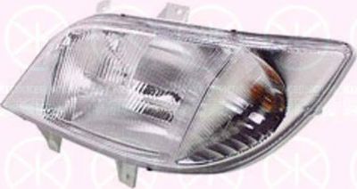KLOKKERHOLM 35460166A1 основная фара на MERCEDES-BENZ SPRINTER 2-t фургон (901, 902)