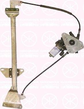 KLOKKERHOLM 37311801 подъемное устройство для окон на MITSUBISHI PAJERO II (V3_W, V2_W, V4_W)