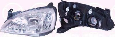 KLOKKERHOLM 50230154A1 основная фара на OPEL CORSA C фургон (F08, W5L)