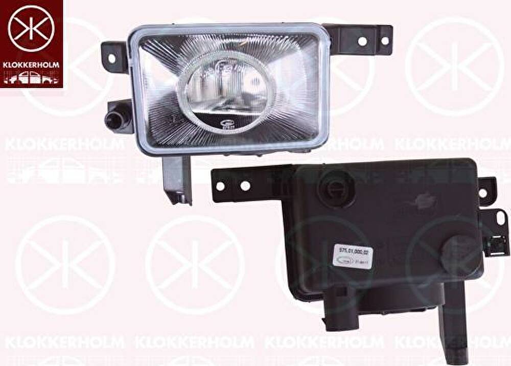 KLOKKERHOLM 50230283A1 противотуманная фара на OPEL CORSA C (F08, F68)