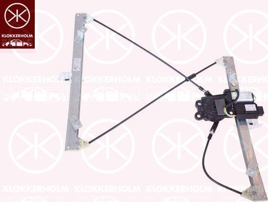 KLOKKERHOLM 50241105 подъемное устройство для окон на OPEL CORSA D