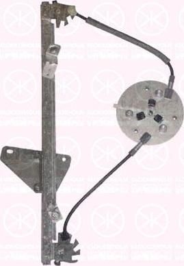 KLOKKERHOLM 50241804 подъемное устройство для окон на OPEL CORSA D