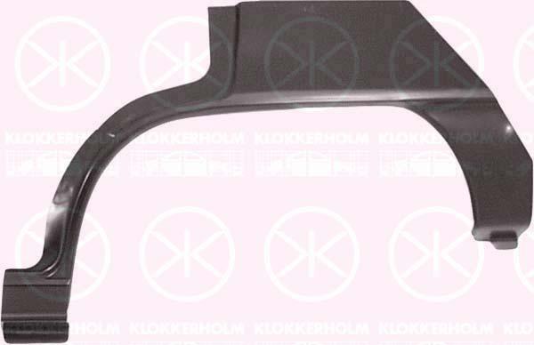 KLOKKERHOLM 5049584 боковина на OPEL KADETT E универсал (35_, 36_, 45_, 46_)